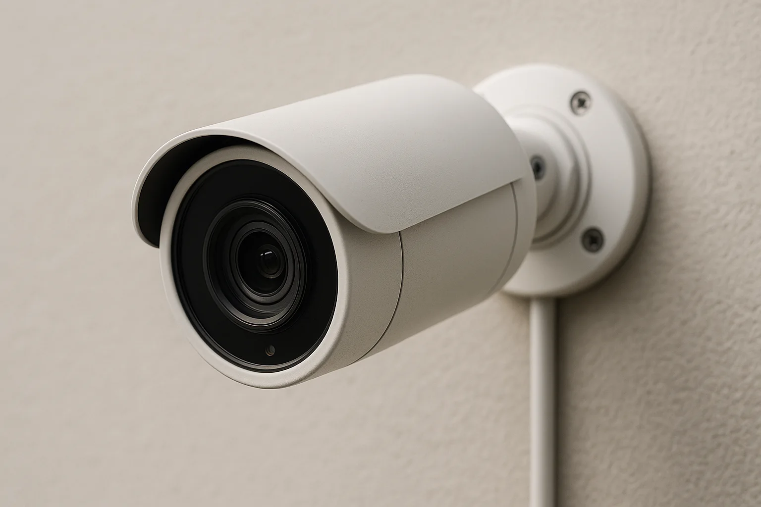 Ejemplo camara de seguridad instalada.