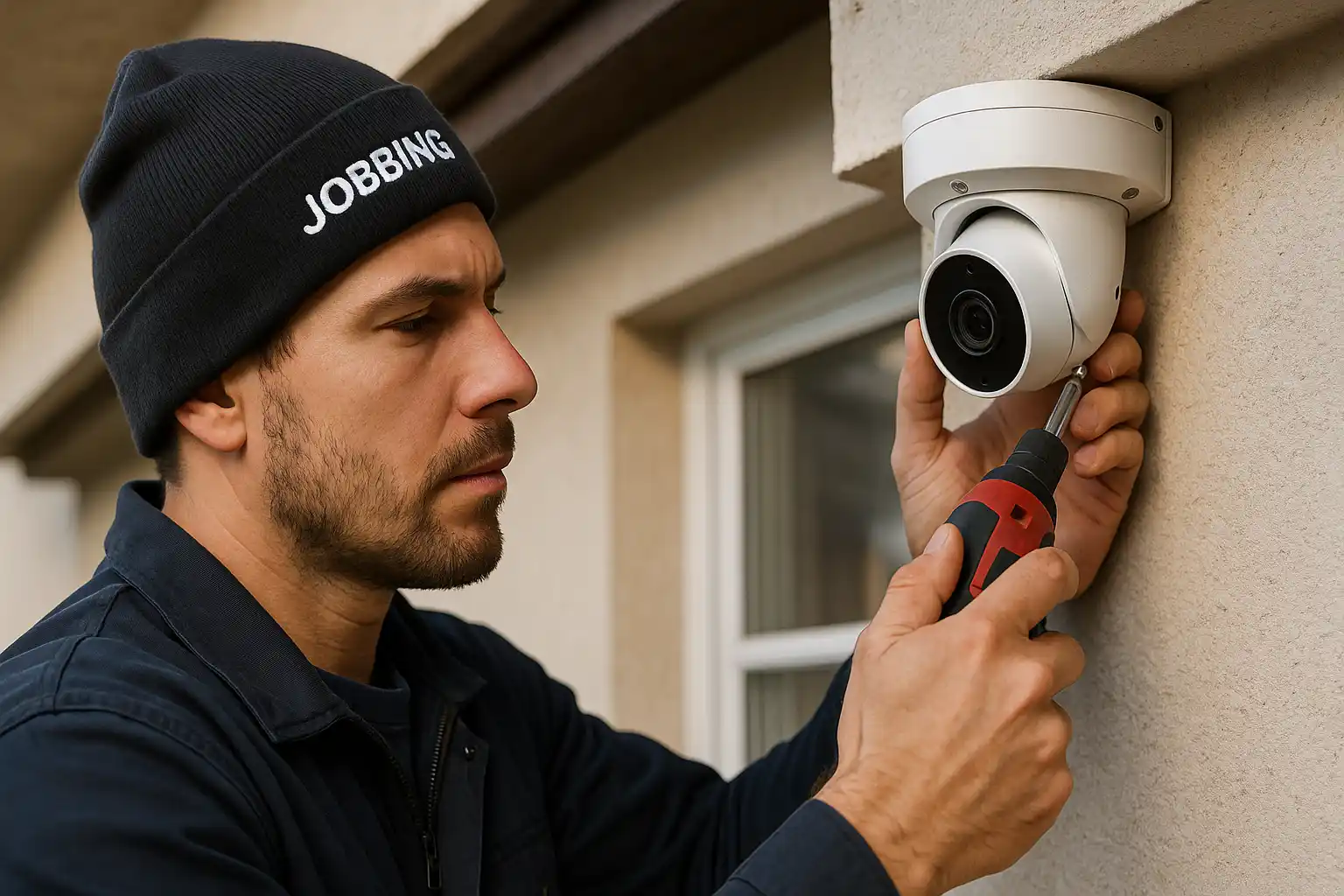 Instalador camara de seguridad de Jobbing.