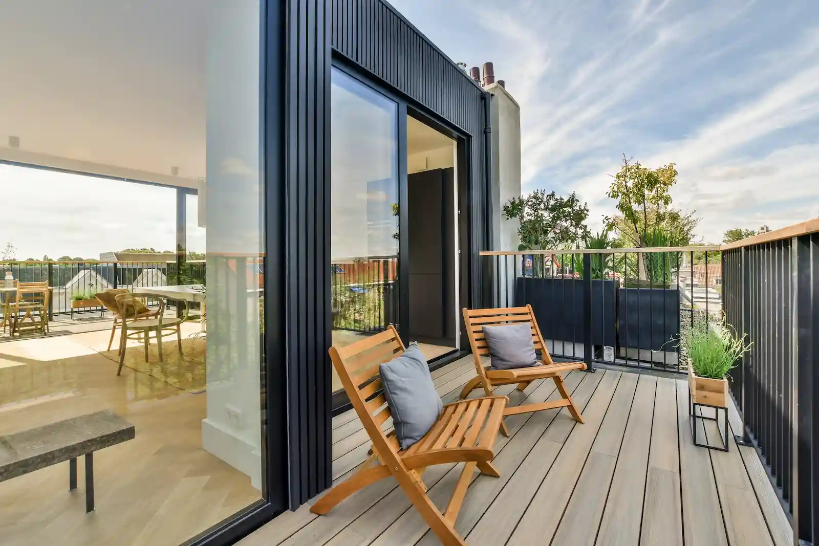 Casas hechas de container