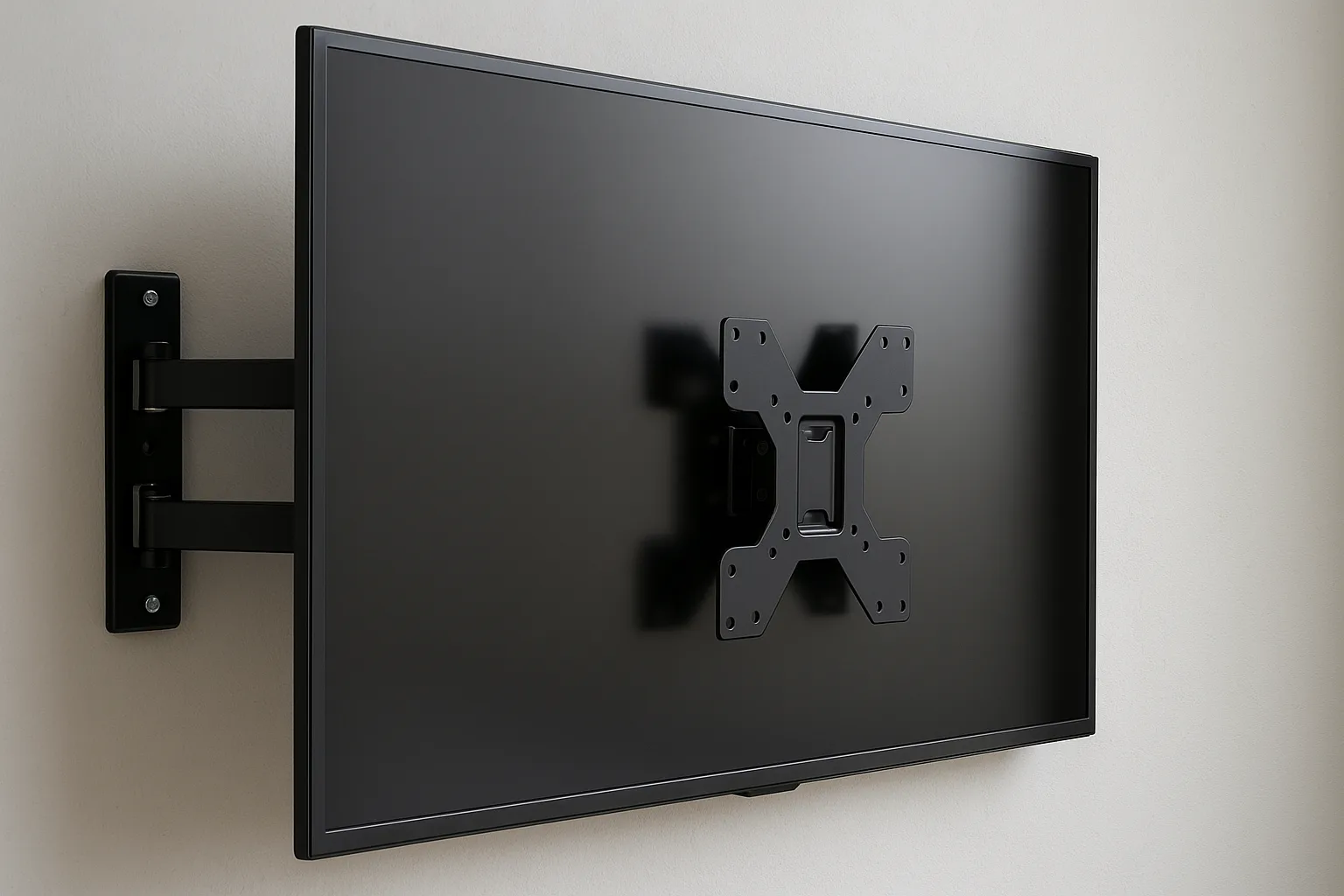Soporte television pared.