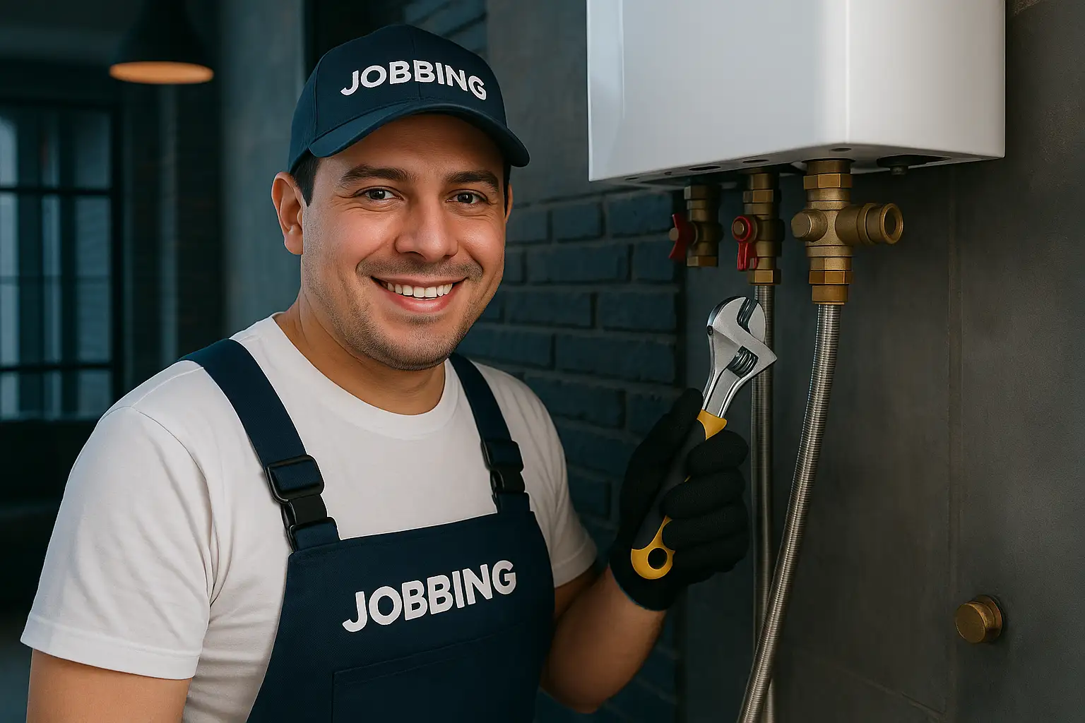 Gasfiter Jobbing Ejemplo.
