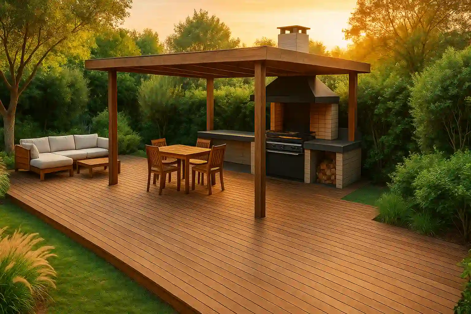Quinchos y Terrazas en Santiago: Guía completa para tu quincho exterior de madera