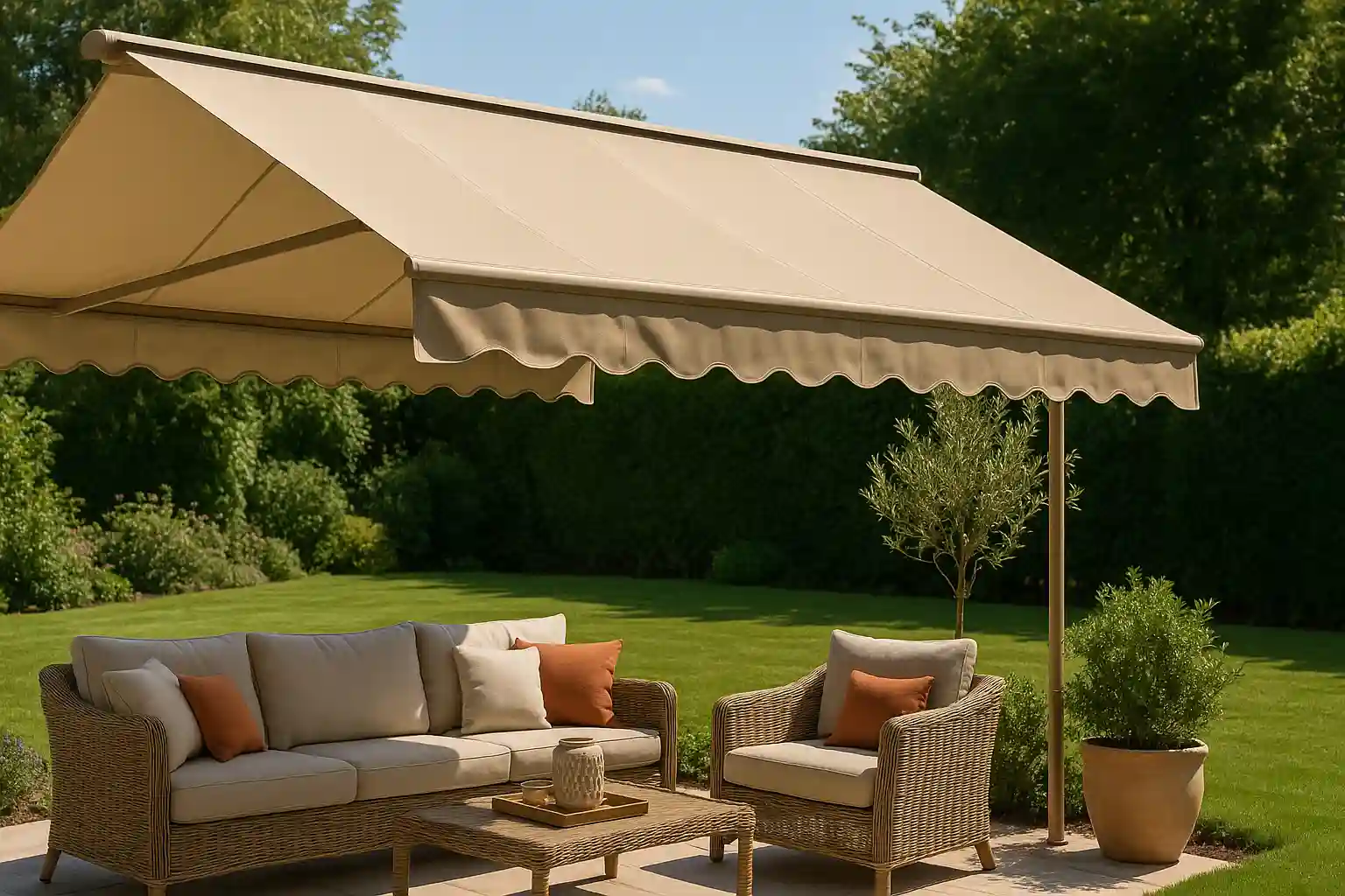 foto toldo jardin