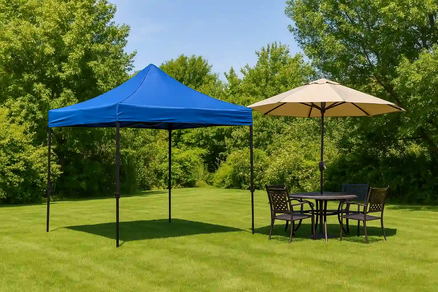 toldo plegable y portatil