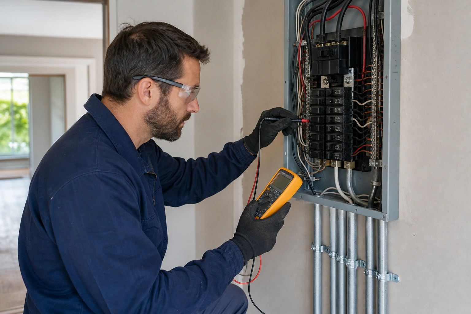 Revisión eléctrica segura antes de remodelar una casa antigua