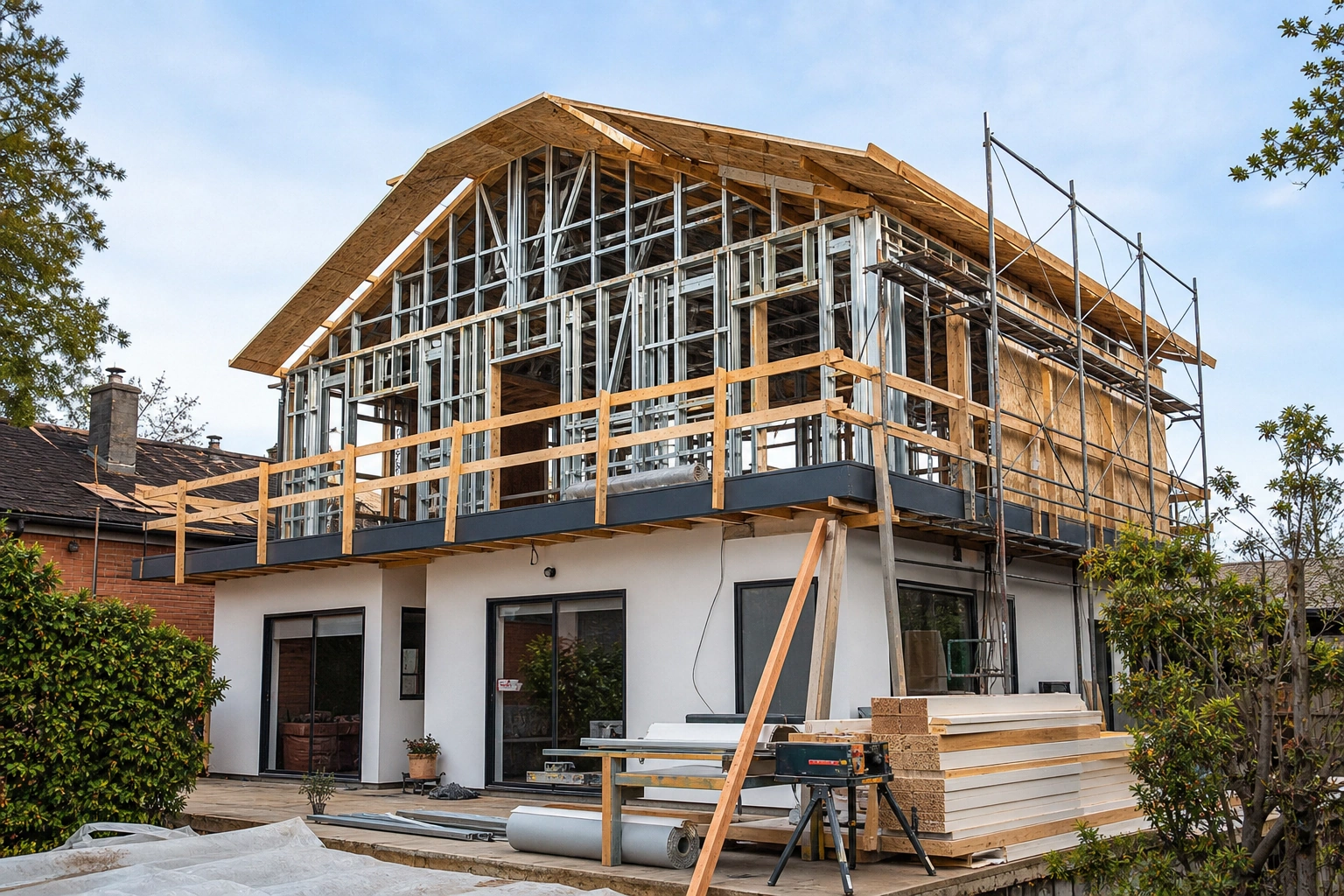 ¿Cuánto cuesta construir un segundo piso?
