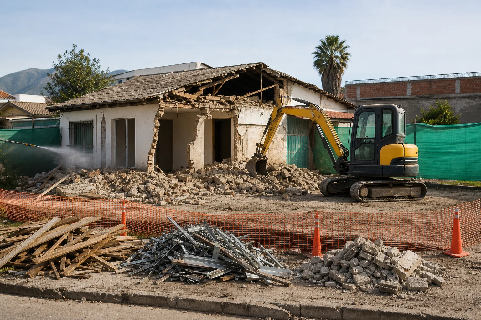 ¿Cuánto cuesta demoler una casa o construcción en Chile?