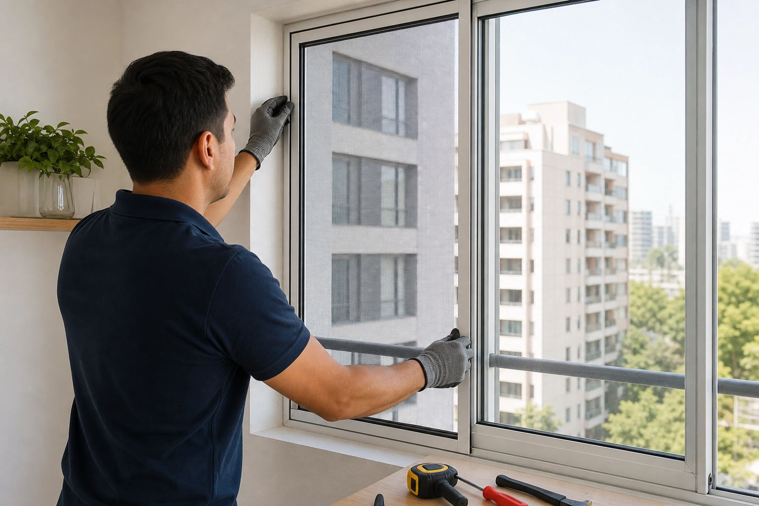 ¿Cuánto cuesta instalar mosquiteros en ventanas?