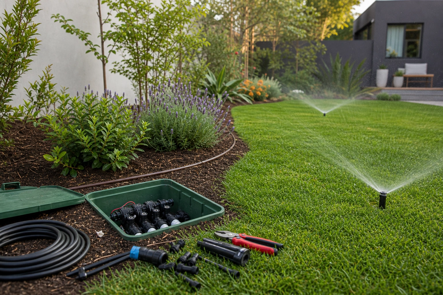 ¿Cuánto cuesta instalar riego automático en un jardín?