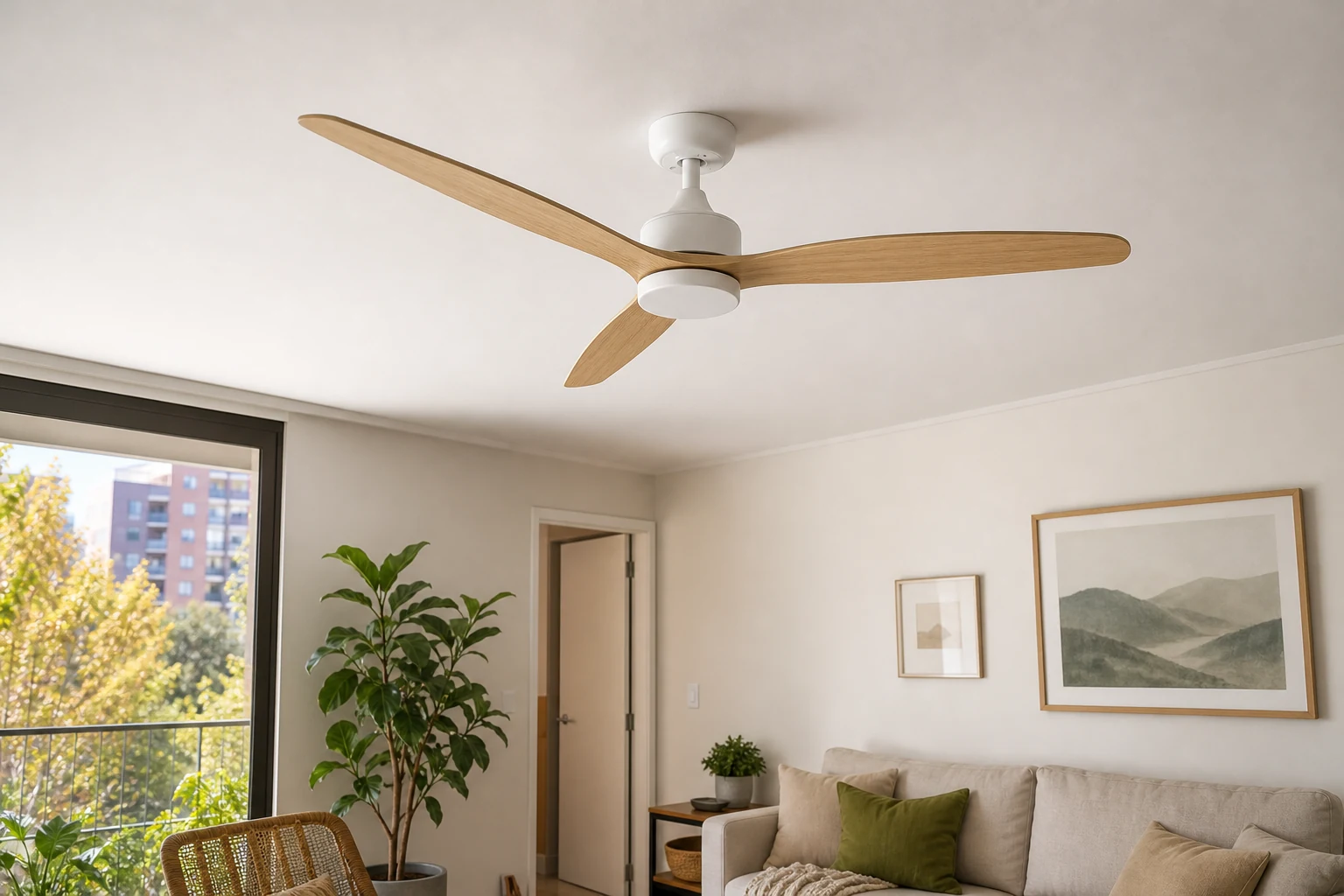¿Cuánto cuesta instalar un ventilador de techo en Chile?