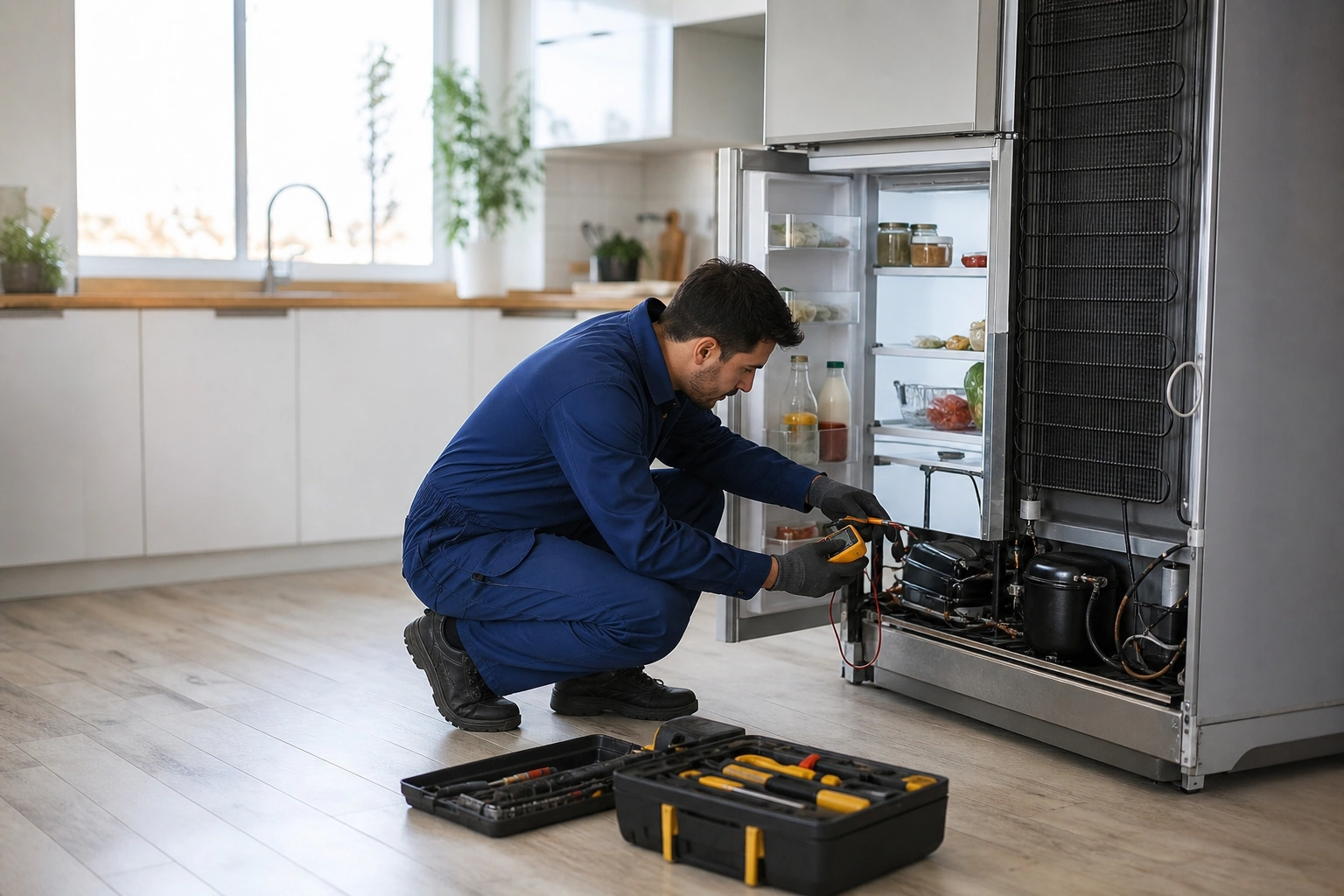 ¿Cuánto cuesta reparar un refrigerador que no enfría?