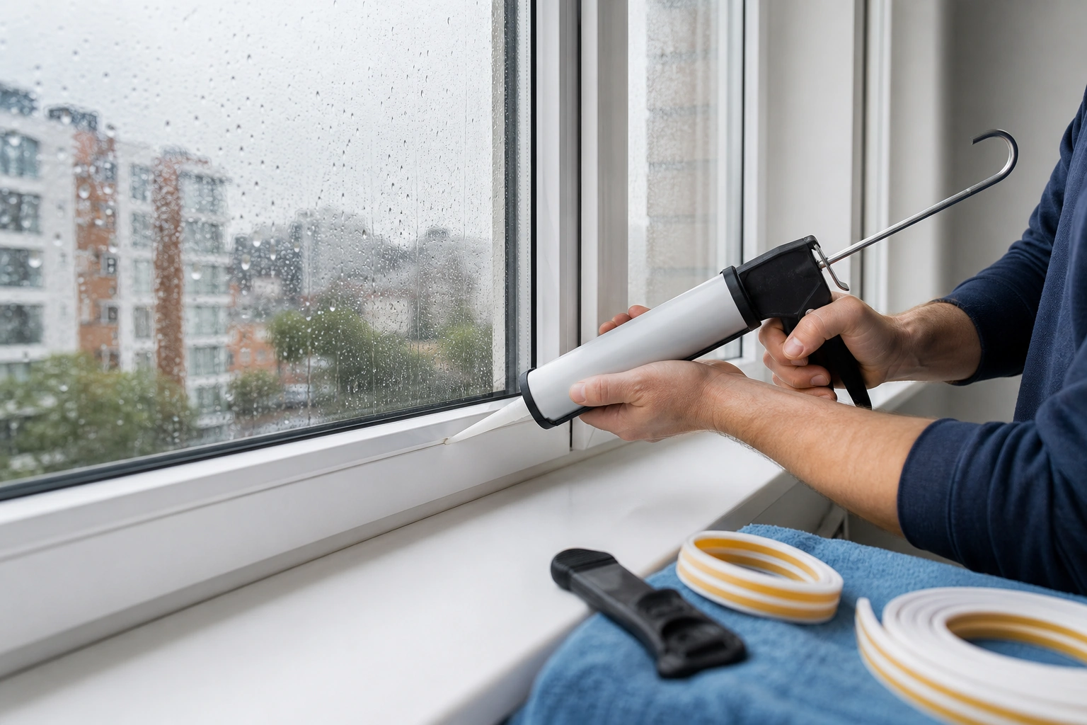¿Cuánto cuesta sellar ventanas para evitar filtraciones de agua y frío?